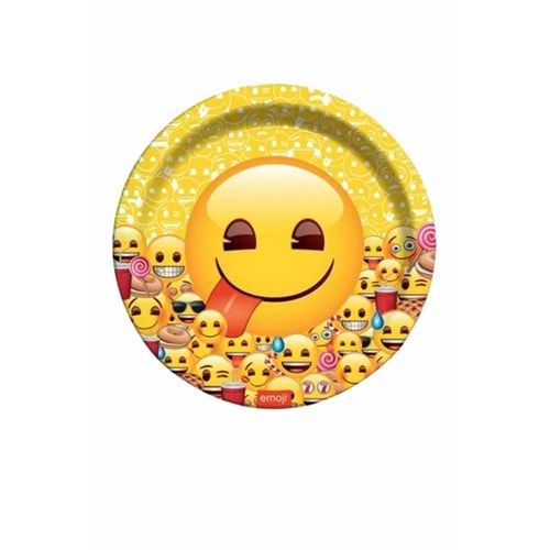 KARTON TABAK - EMOJİ DÜNYASI - 23 CM -8 Lİ