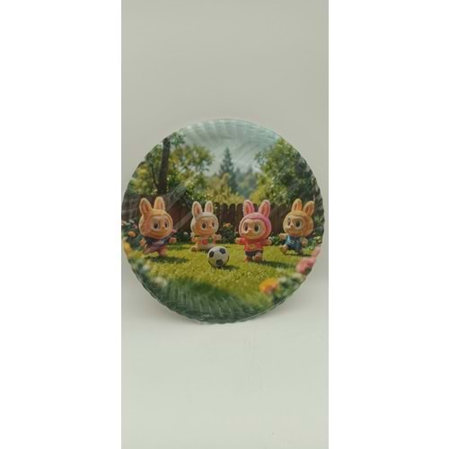 KARTON TABAK 8Lİ - LABUBU - 23 CM