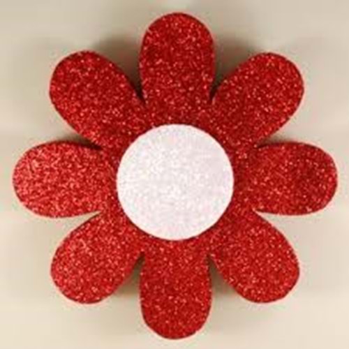 STRAFOR PAPATYA - SİMLİ - 23 CM - KIRMIZI - 3 LÜ