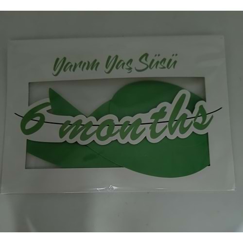 UZAR YAZI - YARIM YAŞ - YEŞİL - 1,5 METRE