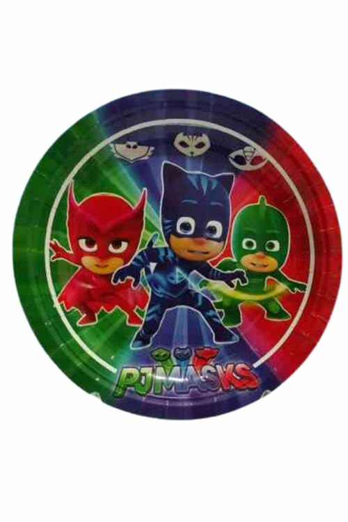 KARTON TABAK - PJ MASKS - 23 CM - 8 Lİ