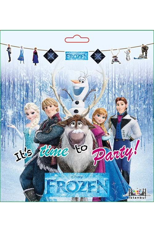 BANNER - DEKOR - FROZEN - 15X17 CM