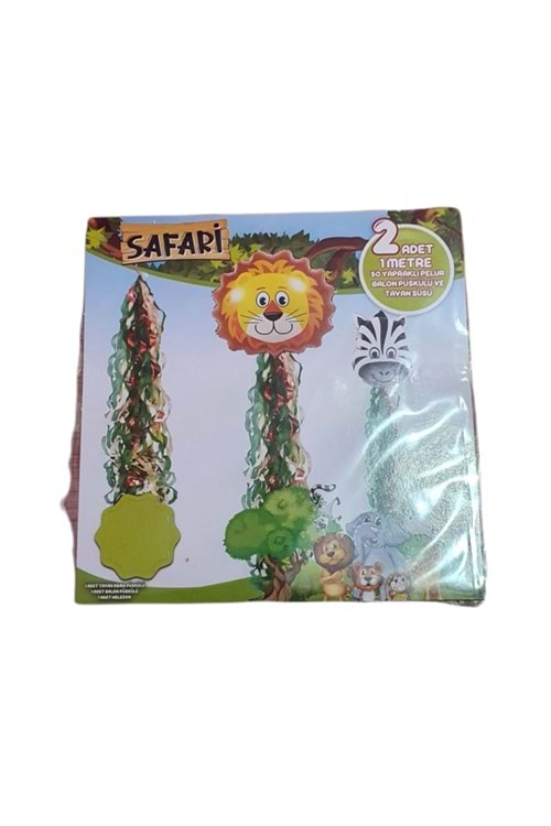 BALON PÜSKÜLÜ - TAVAN SÜSÜ - SAFARİ - 2'Lİ