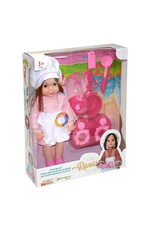 GLOBAL TOYS RANIA AŞÇI BEBEK GL100477*12