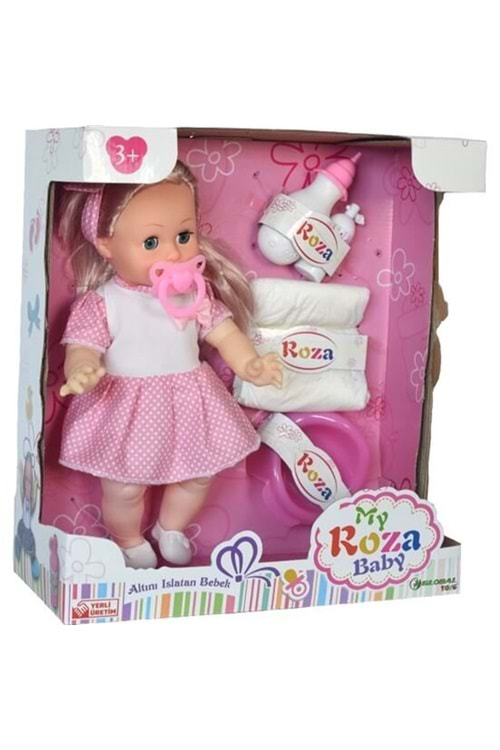 GLOBAL TOYS ROZA ALTINI ISLATAN BEBEK GL100460*18