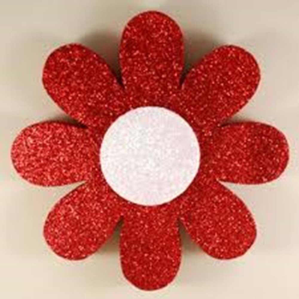 STRAFOR PAPATYA - SİMLİ - 23 CM - KIRMIZI - 3 LÜ